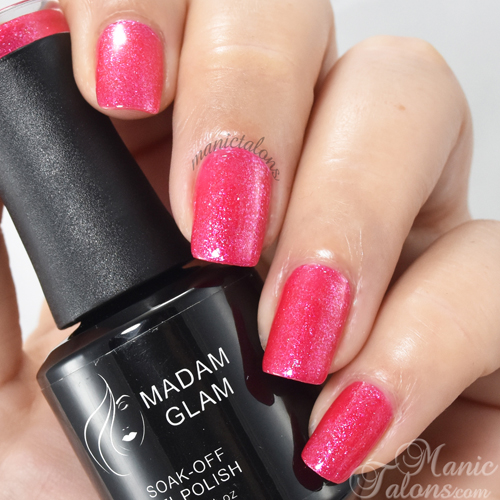 Madam Glam Gel Polish Fancy Pink Swatch