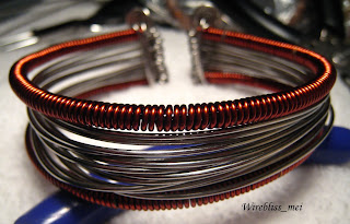 failed wire wrapping bangle