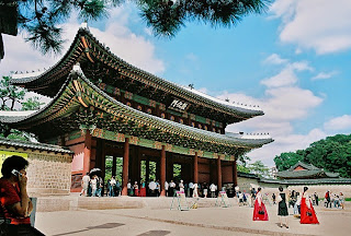 Cung điện cổ Changdeokgung ở Han