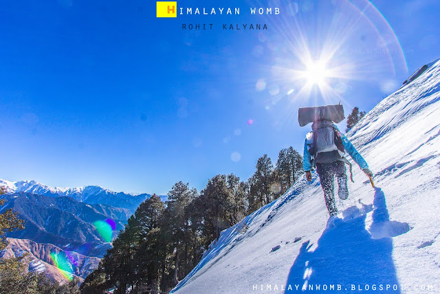 winter Hanumangarh peak trek