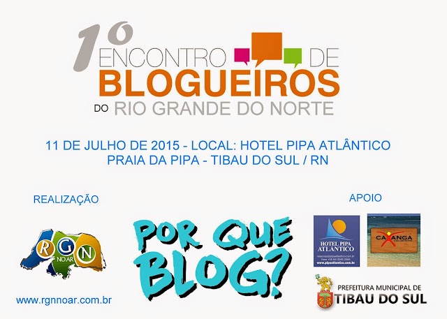 Inscrições abertas para o 1º Encontro de Blogueiros, Radialistas, Redes Sociais e Cultura Digital do RN