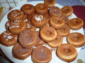 Mini-Donuts de Iogurte grego