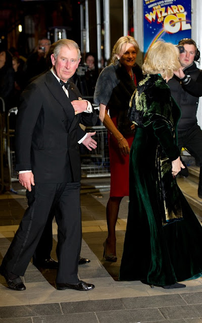 Prince Charles and Camilla at the Royal Variety Show Pics