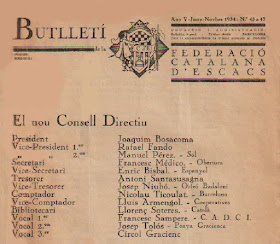 Butlletí nº 43/47 de la FCdE, Junio/Noviembre de 1934
