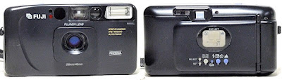 Fuji Cardia Travel Mini Dual P 35mm Film Camera #225 2