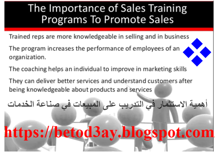أهمية الاستثمار في التدريب على المبيعات في صناعة الخدمات