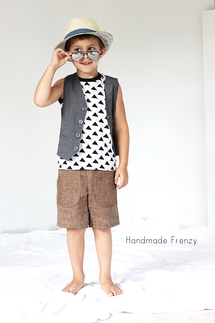 All About Boys: Free Pattern Edition featuring Sunny Days Shorts & Dana's Basic Tee