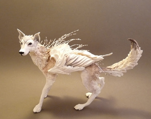 Ellen Jewett surreal fantasy sculpture