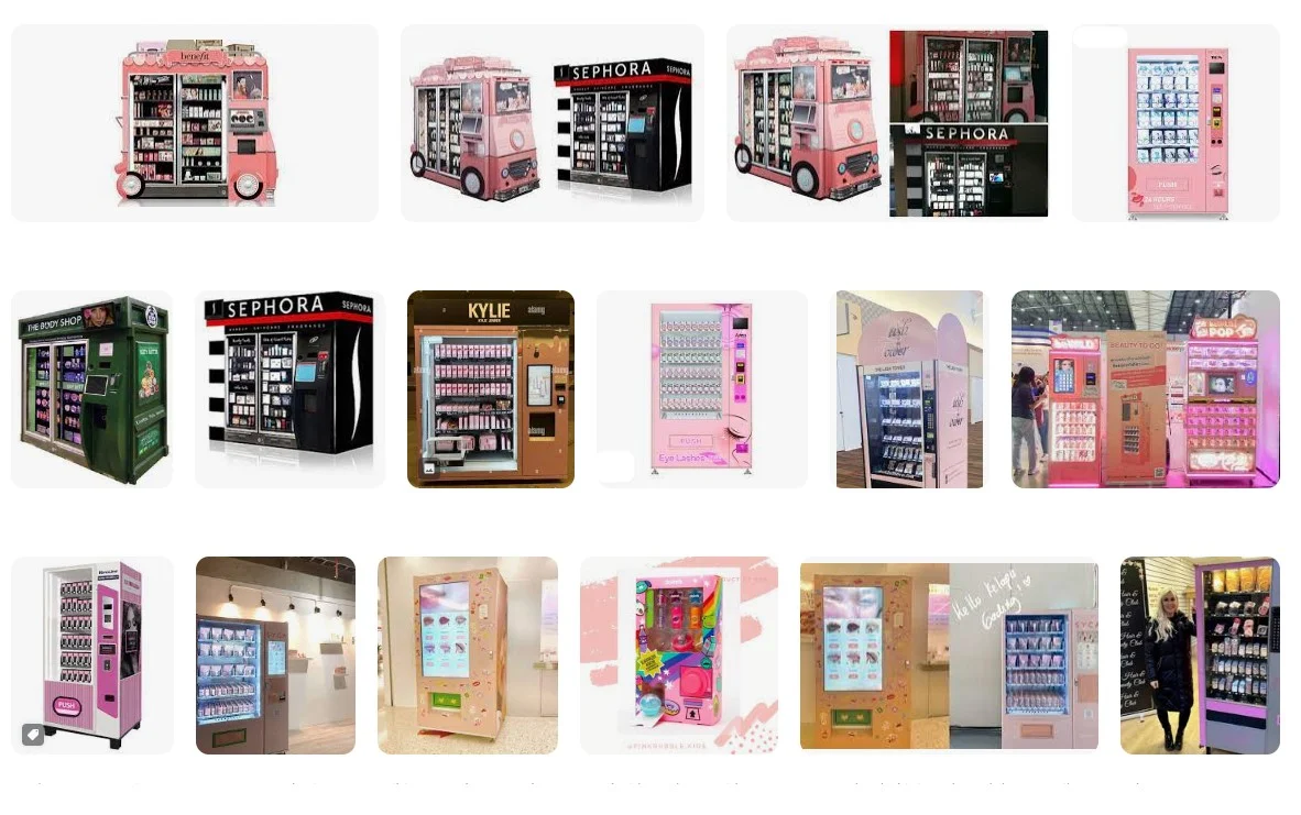 Contoh Iklan	Vending Machine Makeup
