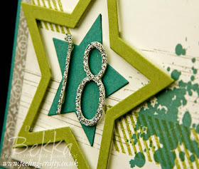 18th Birthday Card for a man using Stampin' Up! Supplies - check this blog for lots of great ideas