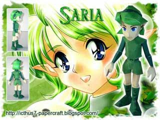 Saria Papercraft