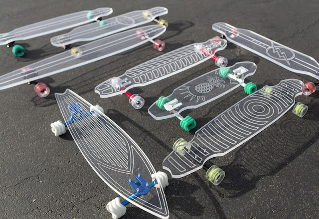 Ghost Clear Long Board