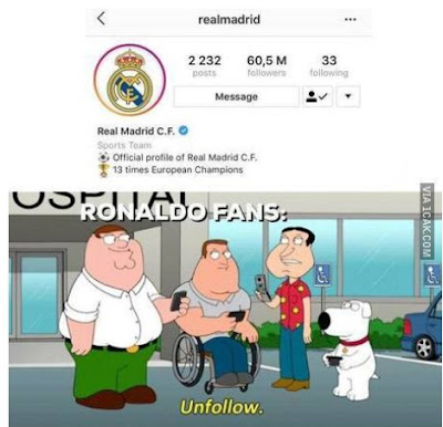 10 Meme 'Ronaldo Pindah Ke Juventus' Ini Bikin Galau Fans Real Madrid