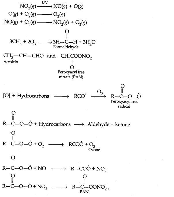 Solutions Class 11 Chemistry Chapter -14 (Environmental Chemistry)