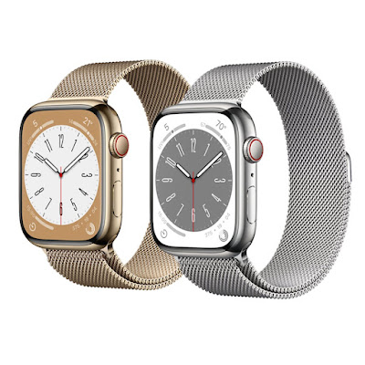 Apple Watch Série 8 41 Mm Stainless Steel Silver Gps Prix Maroc