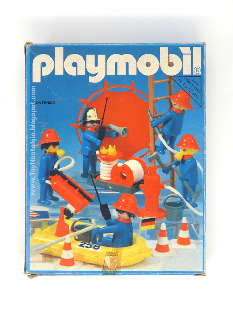 Playmobil ANTEX 3491 - Brigada de 5 bomberos (Playmobil bomberos - Feuerwehr - Firemen - Pompiers)