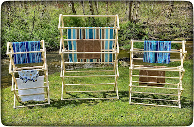 Collapsible Wood Drying Racks