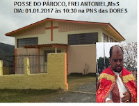 Resultado de imagem para posse de frei antoniel