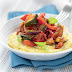 Quick Ratatouille with Cheese Polenta