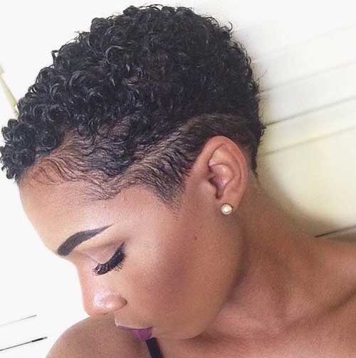 Model Latest Short Hairstyles For Black Girl