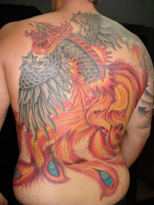 Phoenix Tribal Tattoo