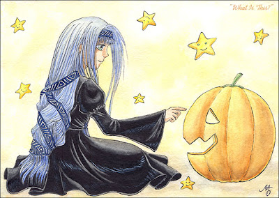 Pumpkin Heads - Helloween Cards By Mickung