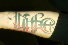 Yakuza Tattoos Tattoosday S First Ambigram Tattoo