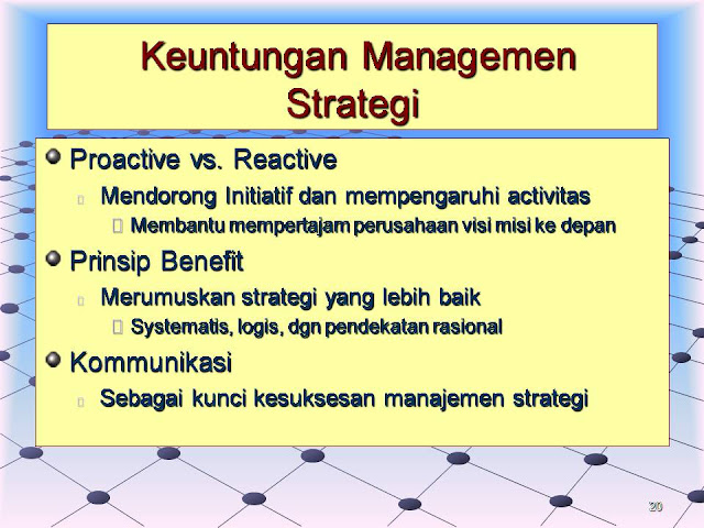 RUMAH UMKM: Manajemen Strategik