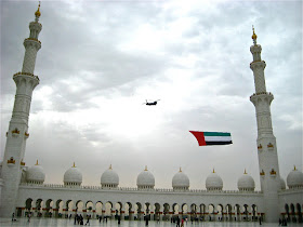 Sheikh Zayed Grand Mosque in Abu Dhabi, UAE