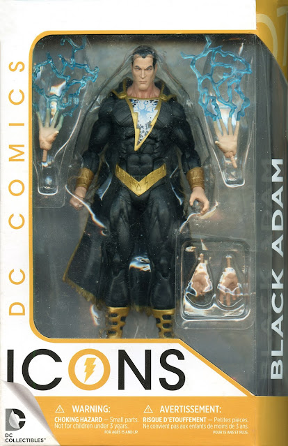 DC Comics Icons: Black Adam - Box Front