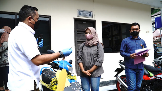 Polres Banjar Kembalikan Sepeda Motor Milik Korban Curanmor