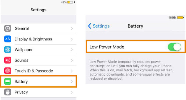 Como usar manualmente o modo Low Power iOS 9 para maximizar a vida da bateria do iPhone