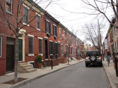 Philadelphia row houses