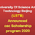 University Of Science And Technology Beijing  (USTB) Scholarship Program 2020