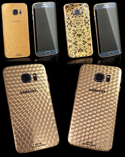  Samsung Galaxy S6 Edge Dengan Balutan Emas 24 Karat