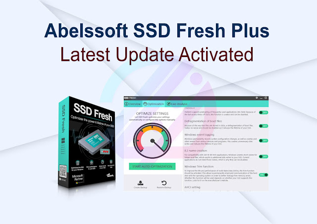 Abelssoft SSD Fresh Plus Latest Update Actived