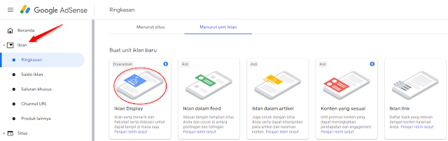 iklan display adsense