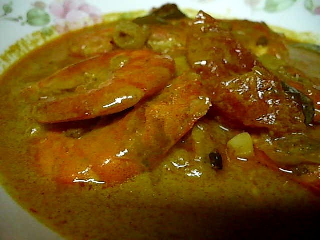 Resepi Udang masak kari  NZ resepi World