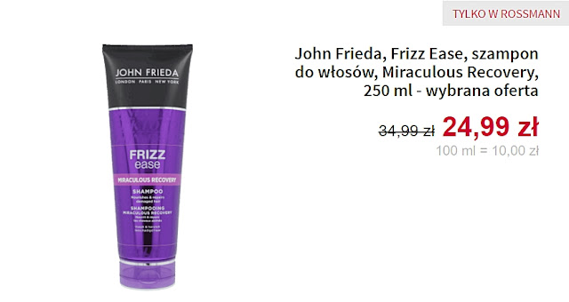 szampon do włosów John Frieda