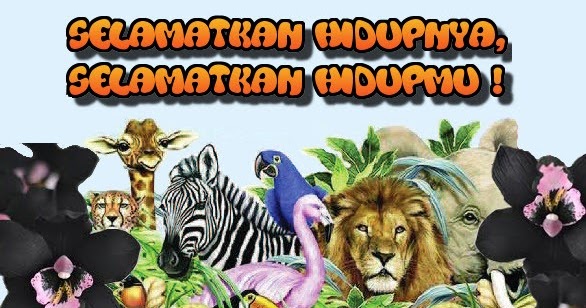 Membuat Poster Pelestarian Hewan Dan Tumbuhan
