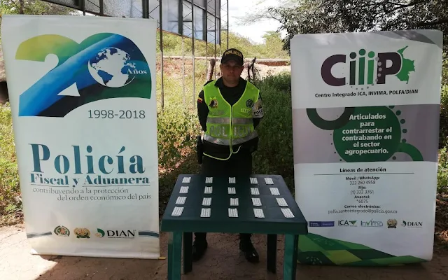 Licor y medicamentos de contrabando se incautó la Policía en La Guajira