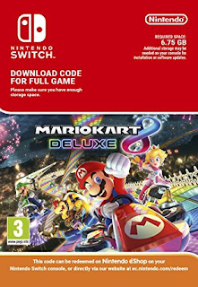 Mario Kart 8 Deluxe Redeem Code Giveaway