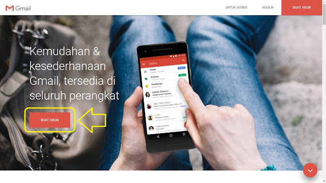 Cara Daftar Email Gmail Terbaru