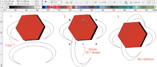 Kumpulan Tutorial, tutorial corelDRAW, membuat logo Telkomsel,  belajar membuat logo, desain grafis, belajar corelDRAW.