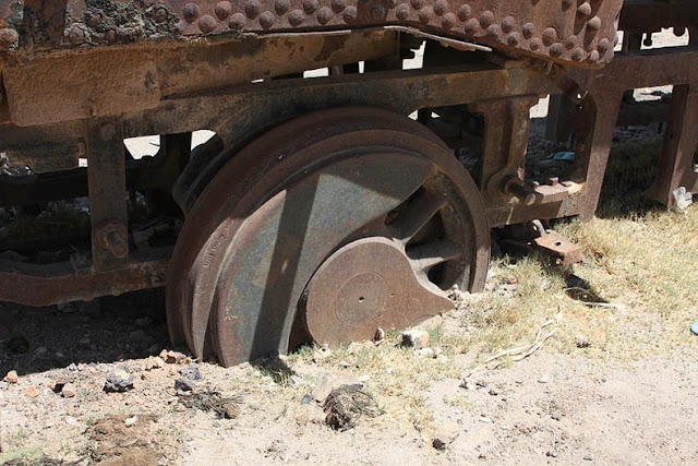 El Cementerio de Trenes en Bolivia