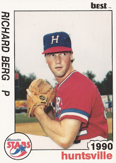 Rich Berg 1990 Huntsville Stars card