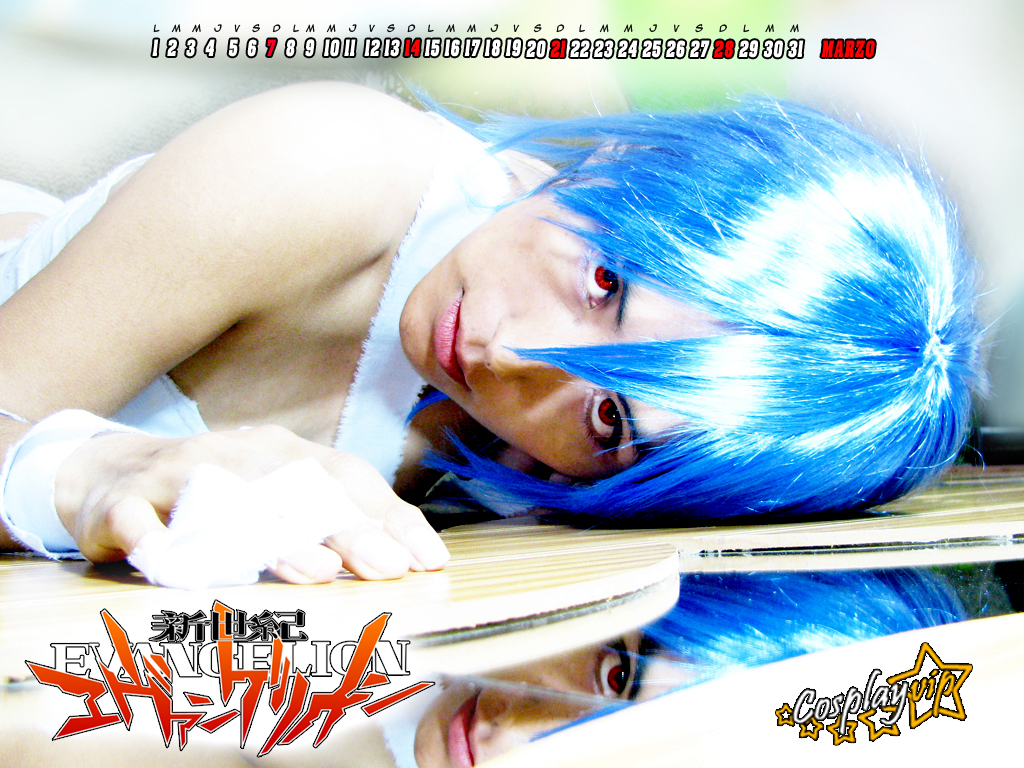 Rei Ayanami Cosplay Wallpaper - Calendario Marzo 2010 | KaZuMi Kawaii ...