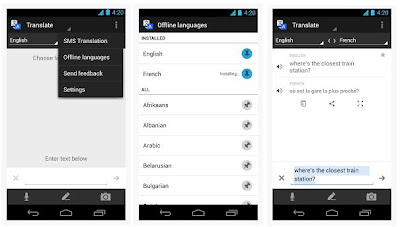 GOOGLE TRANSLATE OFFLINE