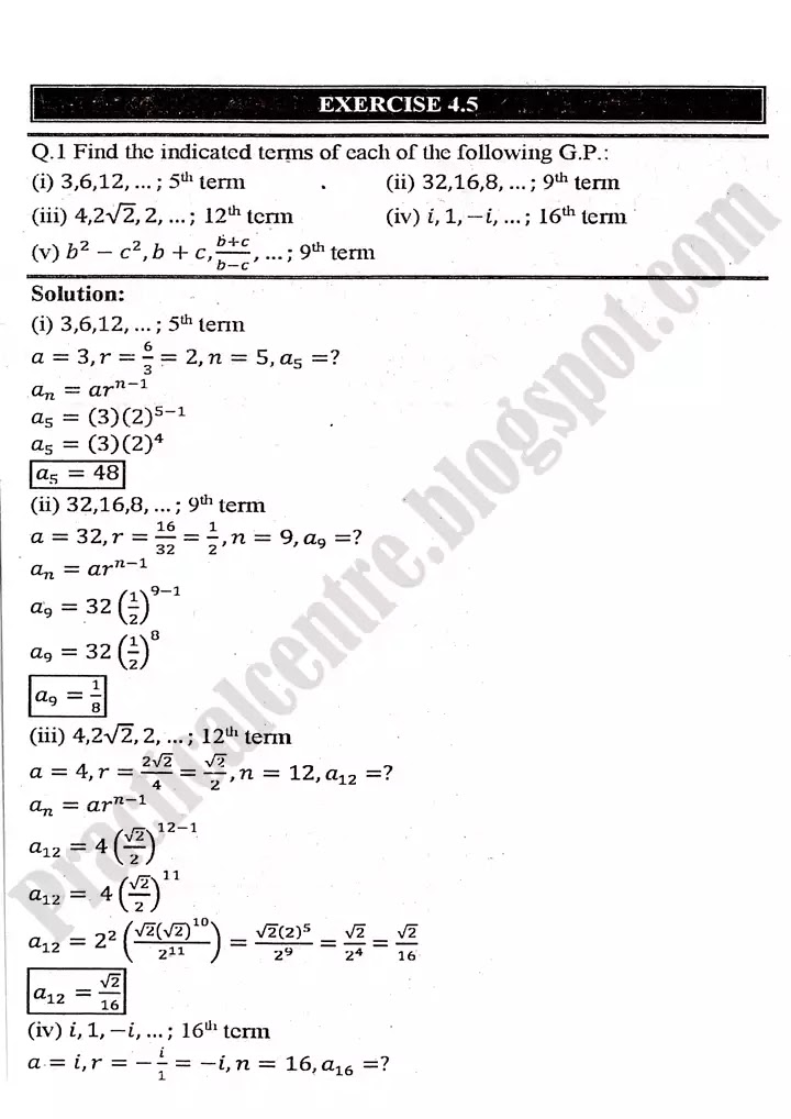 sequences-and-series-exercise-4-5-1