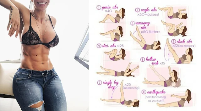 JUST 9 EXERCISES TO BURN ABDOMINAL FAT IN 14 DAYS (MEN & WOMEN)